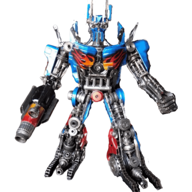 Optimus Prime Battle Stance Robot