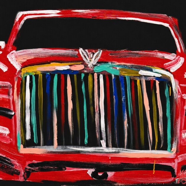 Red Rolls Royce