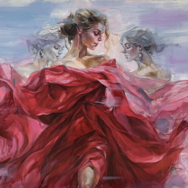 In a Scarlet Cloud 1